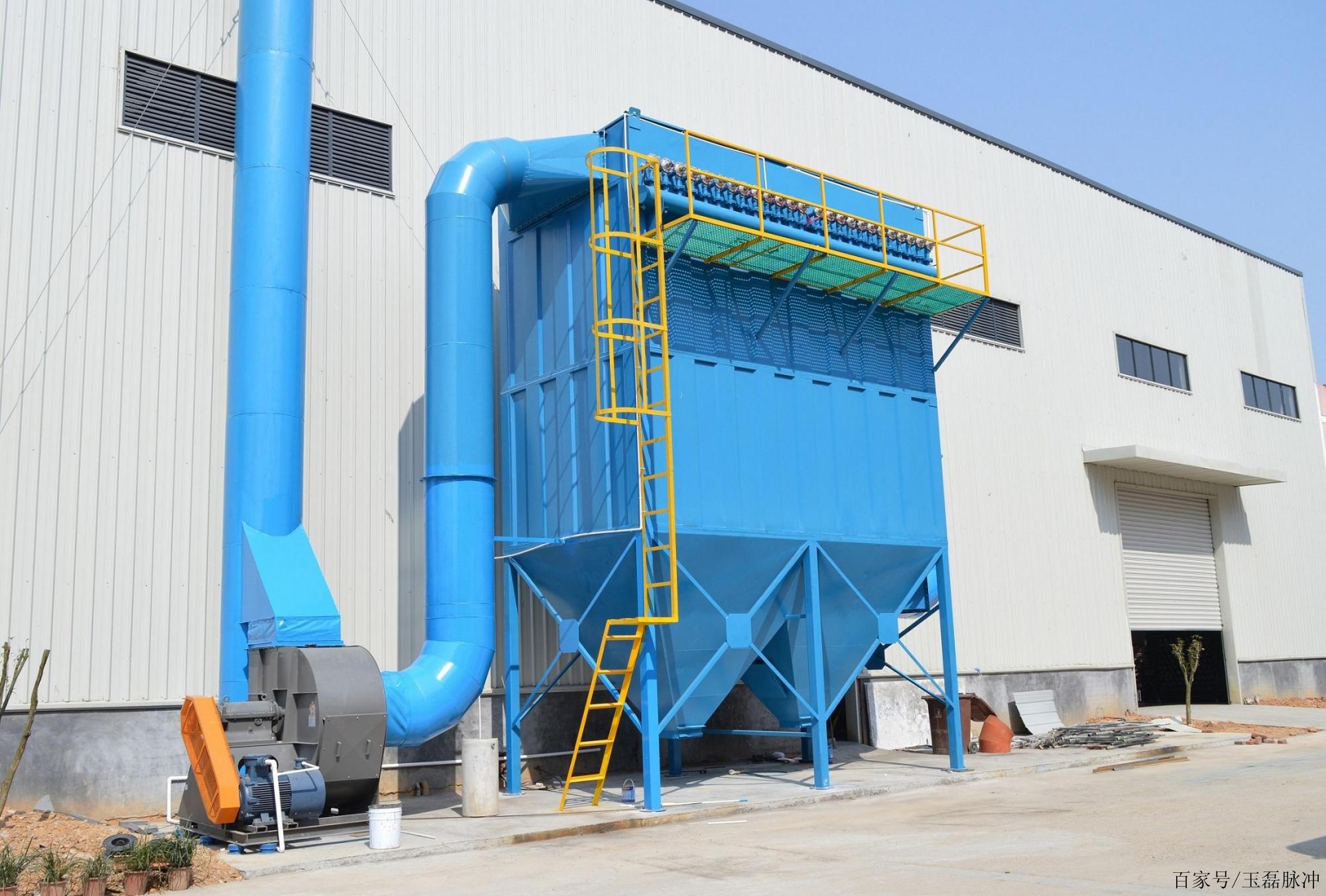 低壓長布袋脈沖除塵器 高效工業(yè)粉塵治理的核心設(shè)備